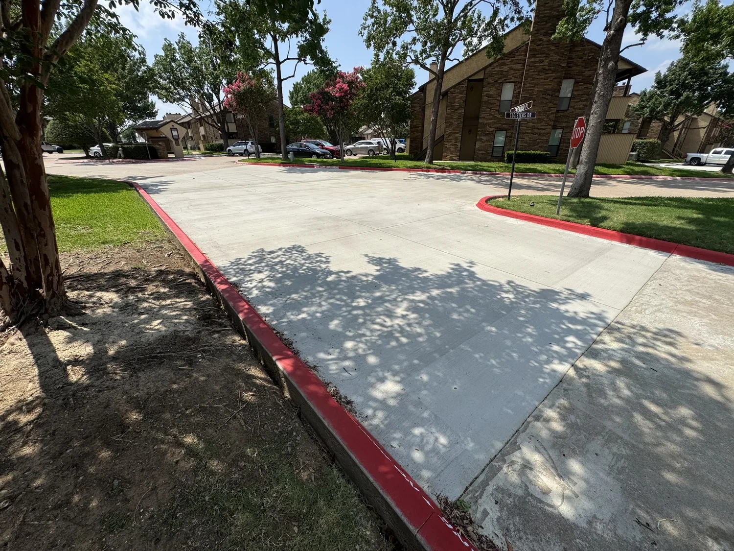 Poured to spec, documented to match by Lucky’s Concrete in Atlanta